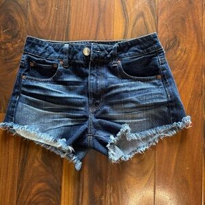 American Eagle Outfitters Indigo Jean Shorts